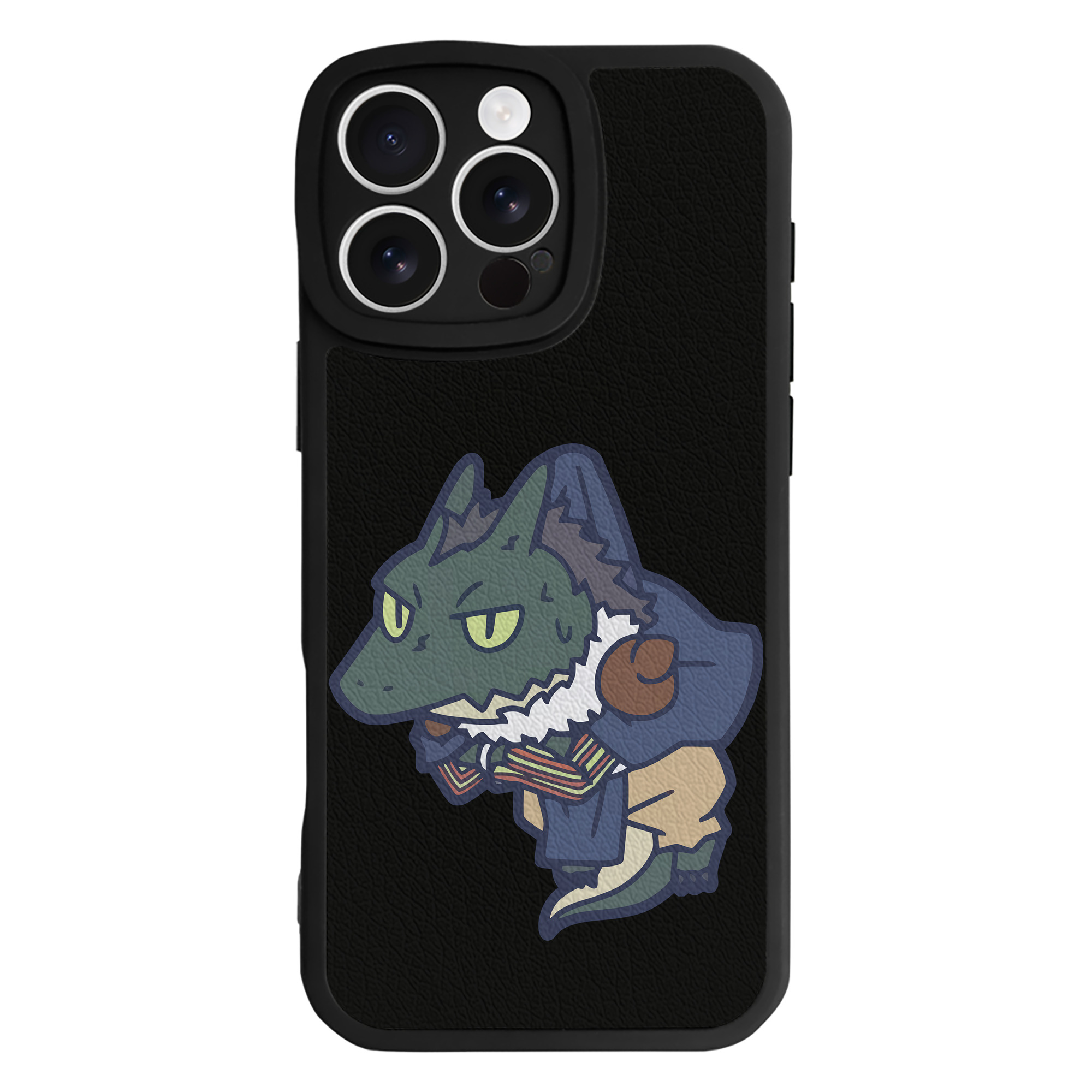（画像用） 転スラ Regarding Reincarnated to Slime 【iPhone 16シリーズ対応】シリコンスマホケース（レザー調） 材質：シリコン